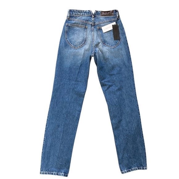 SPRWMN Straight Leg Denim Jeans NWT High Rise Size 26 Cotton - Picture 5 of 11